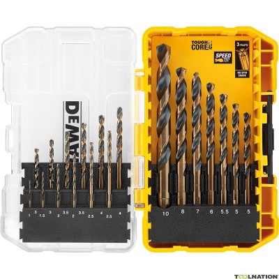 DeWALT DT70728-QZ Metal Drill Bit Set 19 Pieces HSS-G