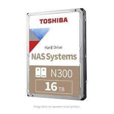 TOSHIBA HDD NAS 3.5" 16TB - N300 - 256mb