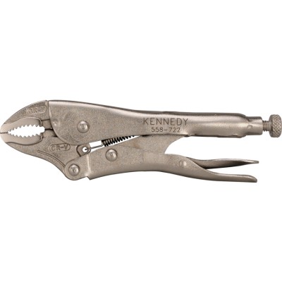 Kennedy 255mm, Locking Pliers, Jaw Curved - KEN5587230K