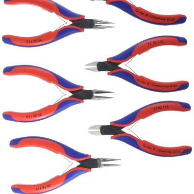 Knipex 00 20 16 Electronics Pliers Sets (7 Piece)