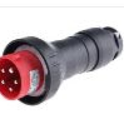 CEAG IP66, Surface Mount 3P+E Power Connector Plug ATEX, Rated at 32A, 415V Male