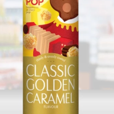 Omypop Popcorn Golden Caramel (1 x 70g)