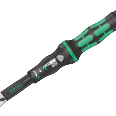 Wera 075605 1 4 In Hex Drive A6 Click Torque Wrench 2.5-25Nm