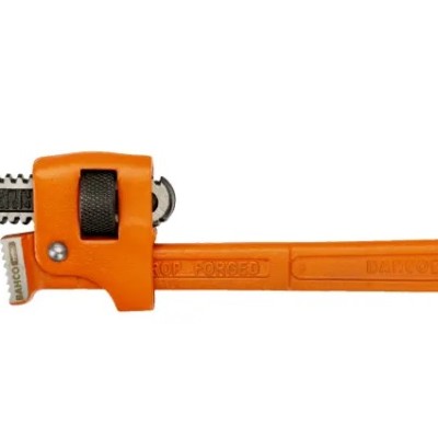 Bahco Pipe Wrench, 230 mm Overall, 35mm Jaw Capacity, Metal Handle