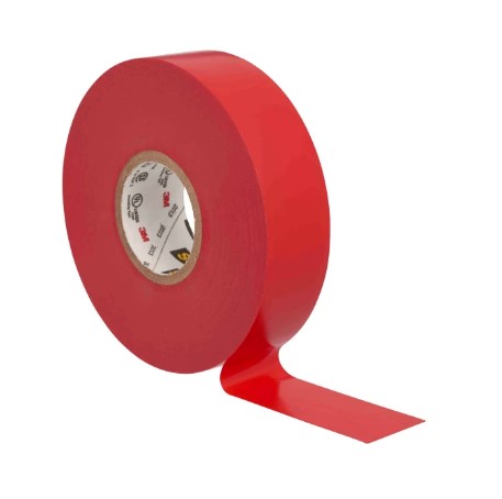 Scotch Vinyl Electrical Tape 35 (Red)