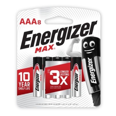 Energizer MAX Battery AAA8