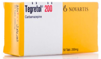 Carbamazepine TEGRETOL tablets, 200 mg, 50 Tablets  /  Box