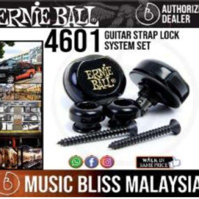 Ernie Ball 4601 Super Locks Set - Black