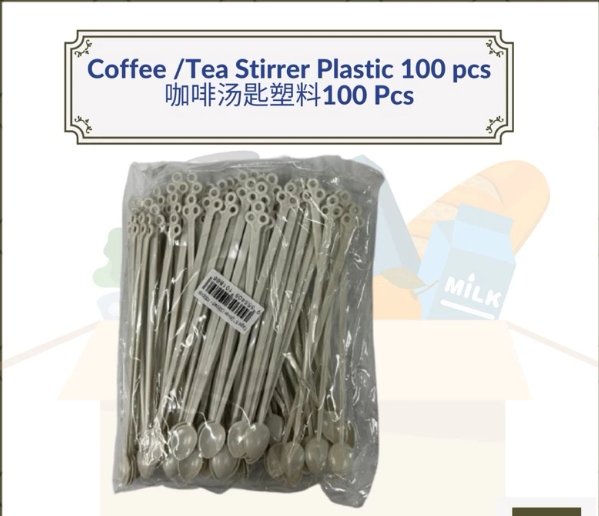 Coffee   /  Tea Stirrer Plastic 100 pcs