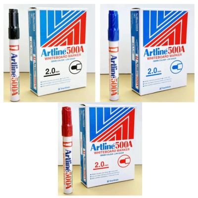 Artline 500A Whiteboard Marker Red 2.0mm