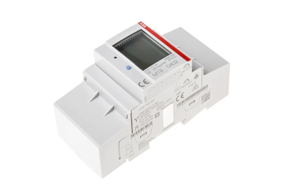 ABB 3 Phase LCD Energy Meter, Type Electronic