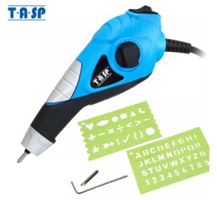 TASP 220V Electric Engraver Metal Engraving Pen - Carbide Steel Tips