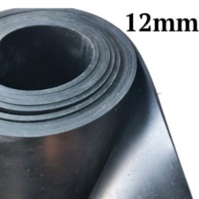 Neoprene Rubber Sheet 12mm Black