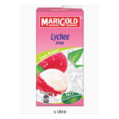 Marigold Lychee Drink 1 Liter - Curtoon