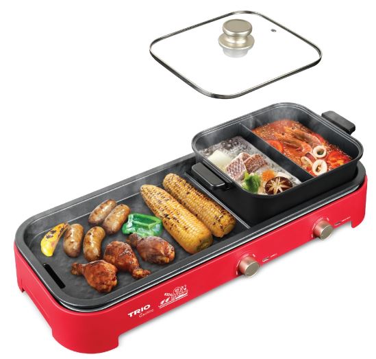 Trio Multi Grill for BBQ and Steamboat