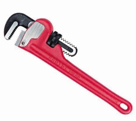 PROTO HEAVY-DUTY CAST IRON PIPE WRENCH 12"