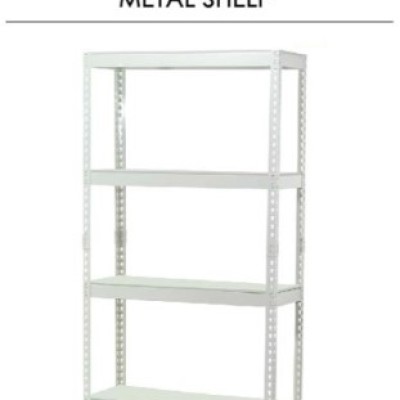 BOLTLESS RACK WITH METAL SHELF