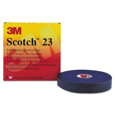 3M Scotch 23 Black Self Amalgamating Tape 19mm x 9m