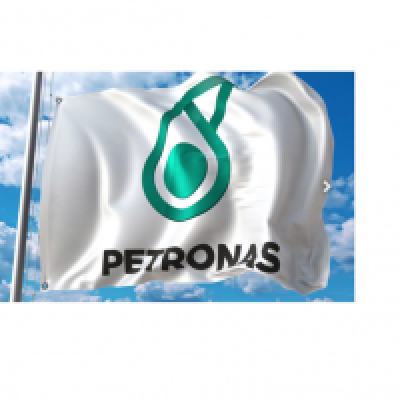 PETRONAS Flag, Size 3'x6' (Material: Satin)