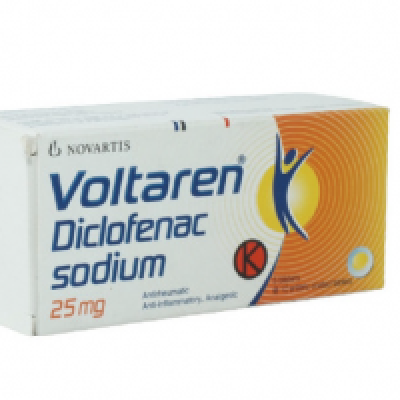 Diclofenac Sodium 25 mg Tab (Voltaren) 100's