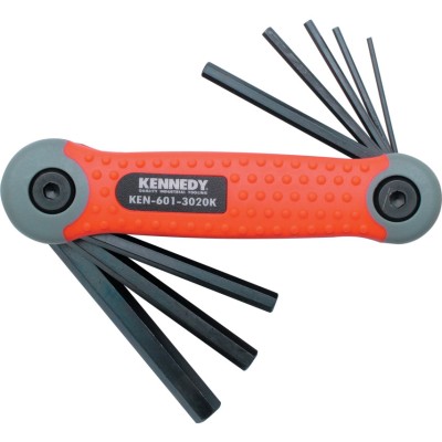 Kennedy-Pro 1.5-8mm PRO-TORQ HEX WRENCH SET ON CLIP (8-PCE)