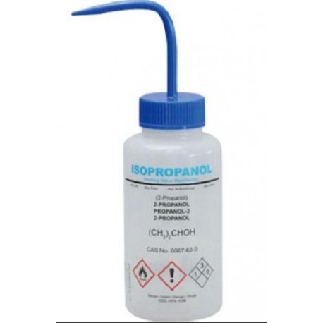 BOTTLE, PRPNL, 500ML, ISOPROPANOL, MULTILINGUAL, NON-VENTING30, WIDE NECK, LAB