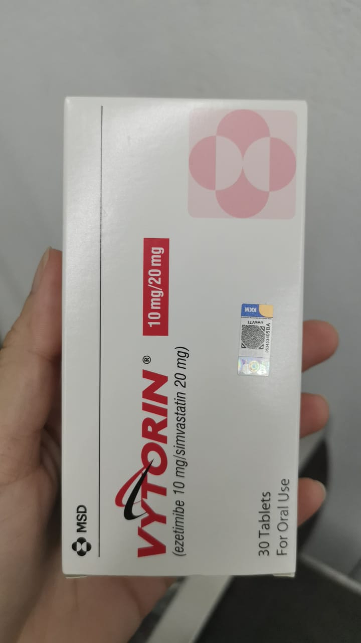 MSD Vytorin 10  /  20mg (30s Per Box)