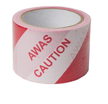 Barricade Tape 3" (Red  /  White)