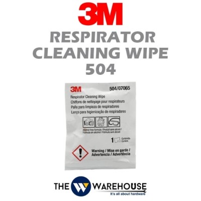 3M Respirator Cleaning Wipe 504 (100 PCS)