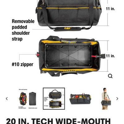 Caterpillar 240173 tool bag