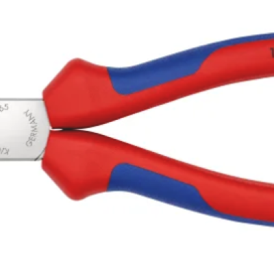 KNIPEX 13 45 165 Stripping Pliers with multi-component grips chrome-plated 165 mm