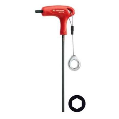 Facom 84TZ.7 32SLS Hex Key, T Shape 7 32in