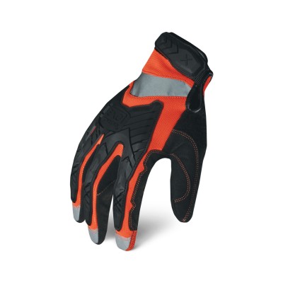 IRONCLAD EXO2-HZIO Hi Viz Orange Black TPR