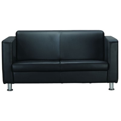 IRIS 2 SEATER SOFA ( PVC BLACK )