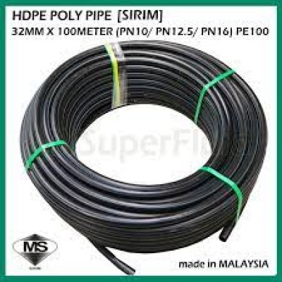 HDPE POLY PIPE 1" x 100m SIRIM