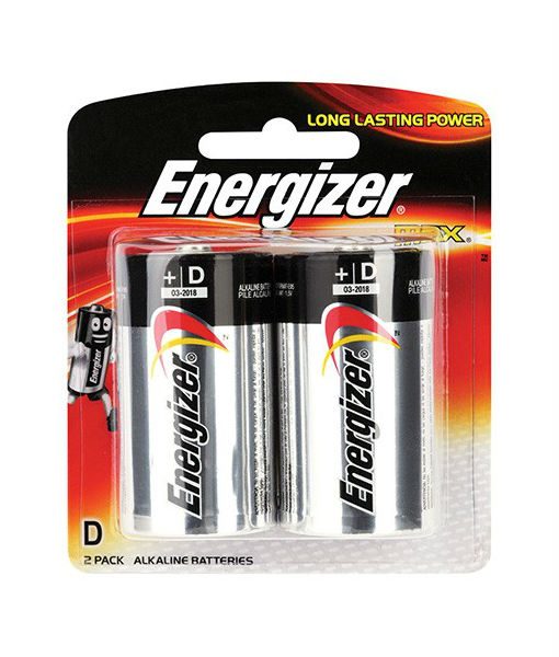 Battery : Energizer Alkaline Battery Size D  - (6 pack  /  box)