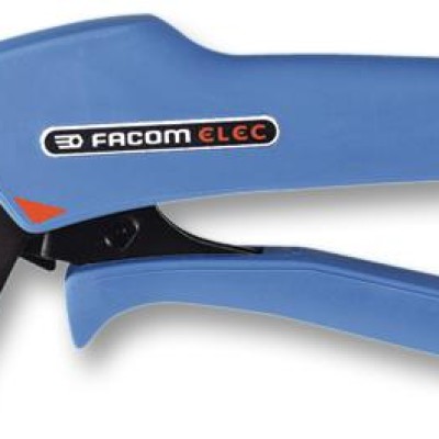 Facom 985895 Hand Crimping Tool For Insulated Terminal, 0.5mm