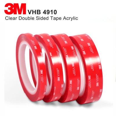 3M Scotch VHB 4910 Outdoor Permanent Transparent Acrylic Double Side Sided Mounting Foam Tape [22mm]