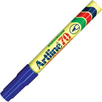 Permanent Marker (Blue) -Artline 70 - 1 BOX