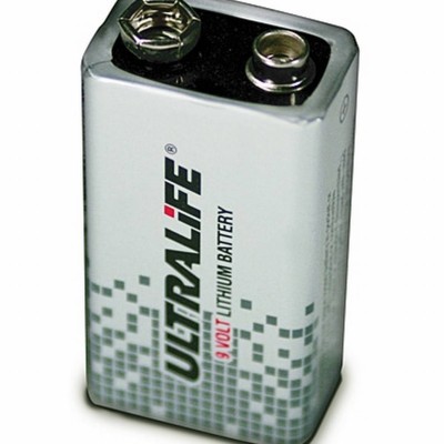 Ultralife U9VL-J-P - 9V Block Power Cell Lithium Batterie 9V 1200mAh