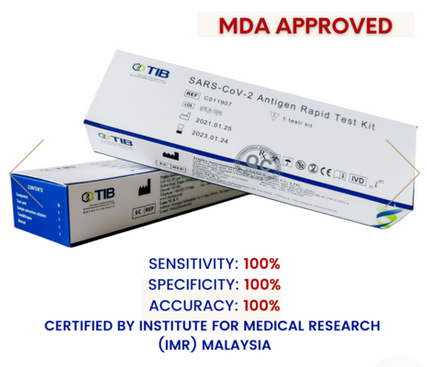 TIB SARS-CoV-2 Antigen Rapid Test Kit Saliva