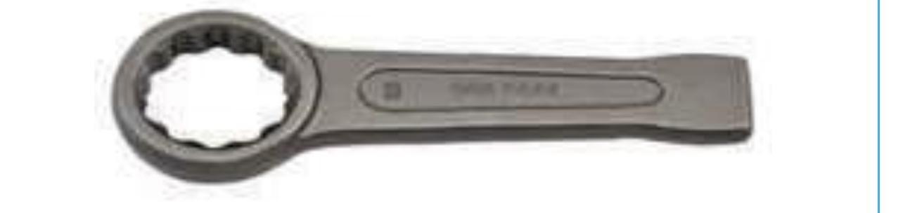 SLOGGING SPANNER -RING. WRENCH STRIKING 12POINT METRIC SIZE:35mm, IMPA:611103