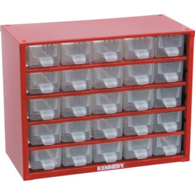 Kennedy Small Parts Storage Drawer Cabinets - KEN5935120K 16 Drawer (551 mm X 306 mm X 155 mm)