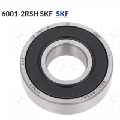 SKF BEARING 6001-2RSH