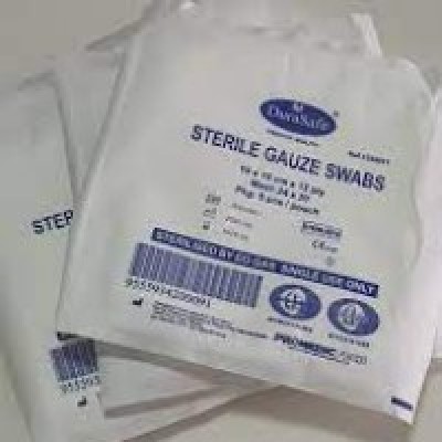 ISOMED STERILE GAUZE SWAB 10x10cm 12ply 5s