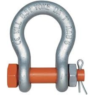 1" (WLL 8.5 TONNE) DA-838 SHACKLE DNV 2.7.1 TYPE APPROVAL (DA-838-16 YOKE) SF 6:1