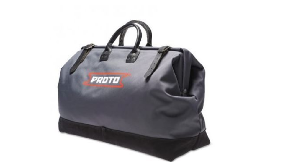 Proto H  /  DUTY Canvas Tool Bag With Leather Bottom 20" X 15" H 95322