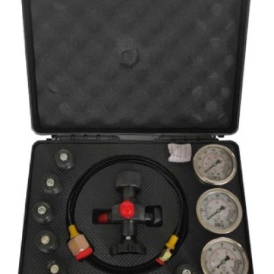 7 IN 1 Hydraulic Accumulator cylinder Nitrogen gas charging kit and Pressure Test Kit