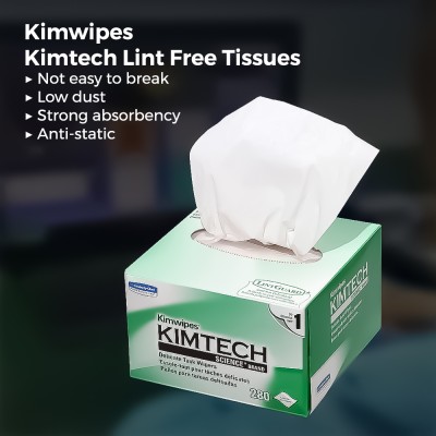 Kimwipes Kimtech FTTH Fiber Wipe