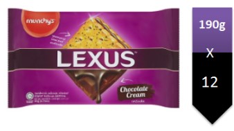 Lexus Sandwich Chocolate 190g